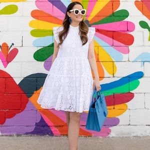 Sail to Sable eyelet dress. Excellent condition